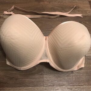 New Nude Strapless Multi-Way Bra by Freya sz 38I ret.$74 Victoria Secrets